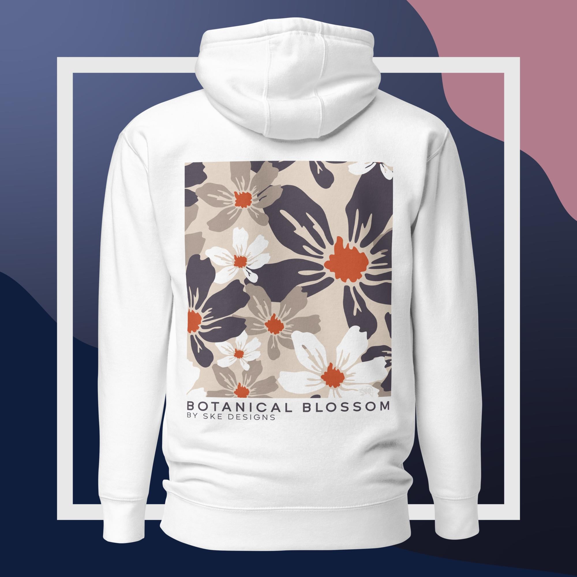 Botanical Blossom - Sweat à Capuche Unisexe