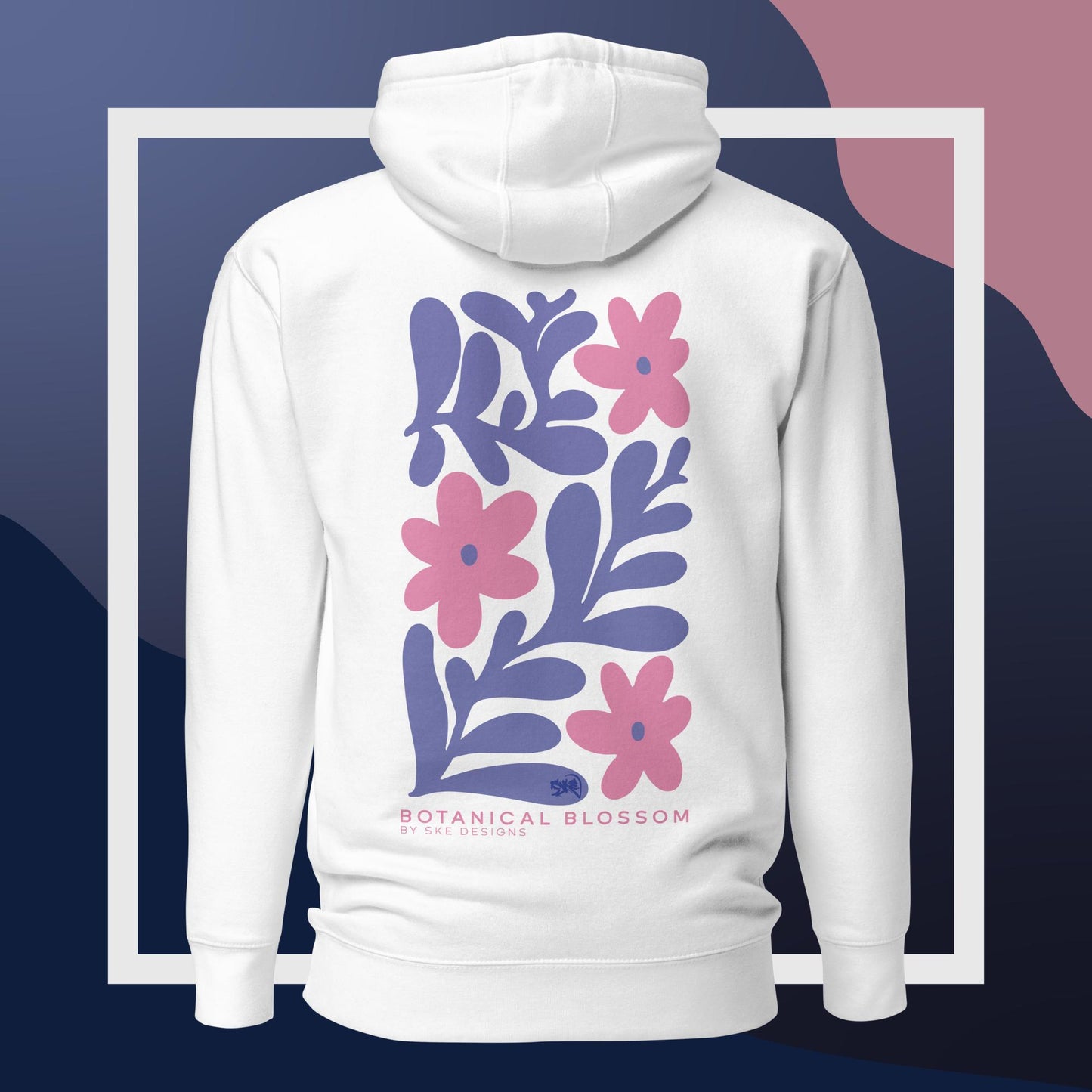 Botanical Blossom - Sweat à Capuche Unisexe