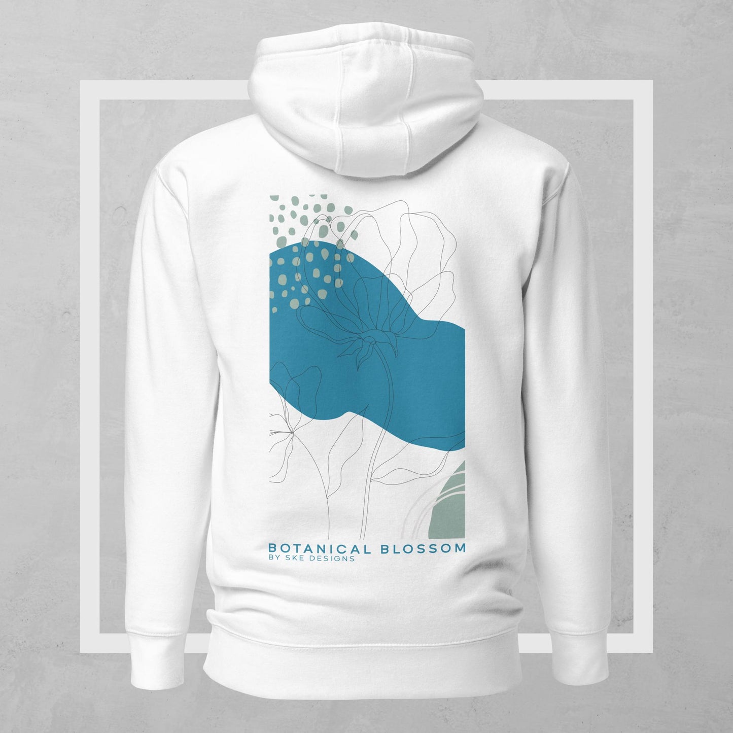 Botanical Blossom - Sweat à Capuche Unisexe