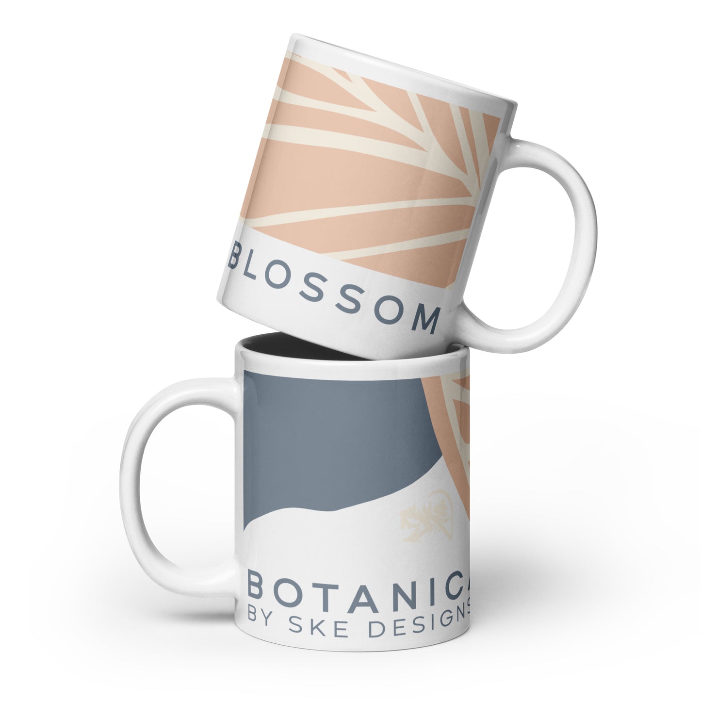 Botanical Blossom - Mug Blanc Brillant